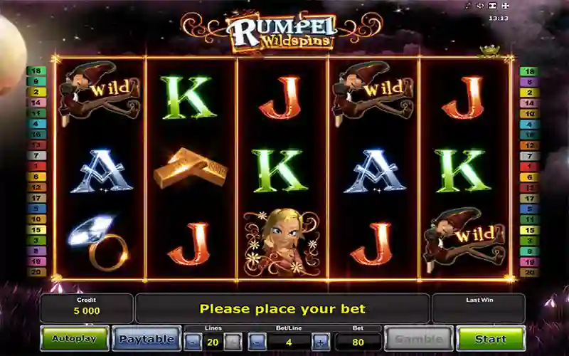 Играть в Rumpel Wildspins