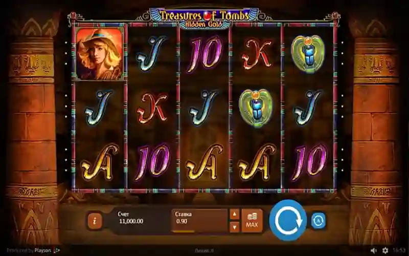 Играть в Treasures of Tombs