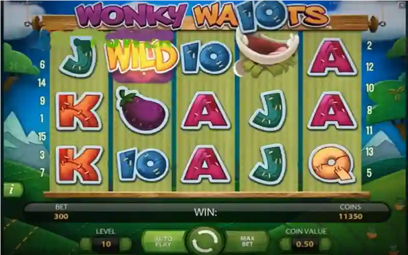 Играть в Wonky Wabbits
